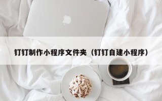 沧县钉钉制作小程序文件夹（钉钉自建小程序）