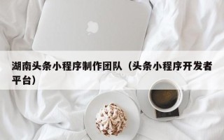 沧县湖南头条小程序制作团队（头条小程序开发者平台）